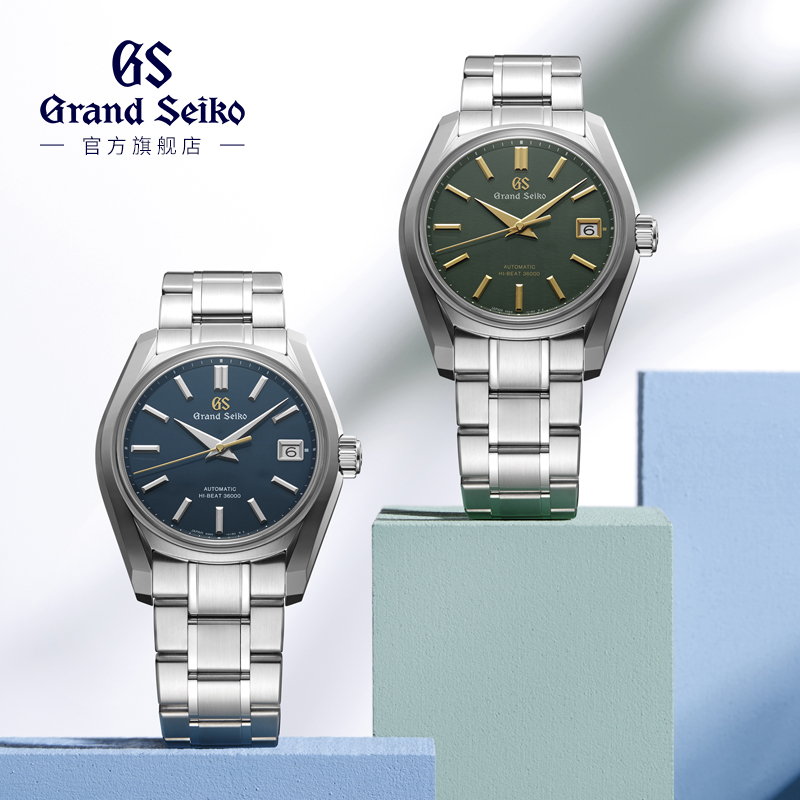 【四季夏熏风】GrandSeiko冠蓝狮大精工gs钢带机械男表SBGH271G