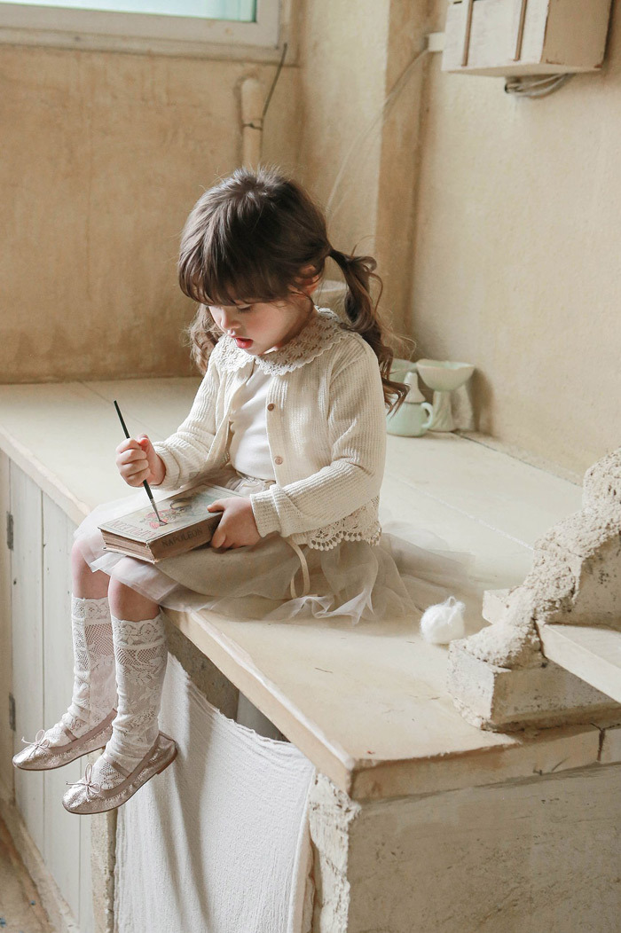 婴儿女童宝宝婴幼儿空调衫ins休闲衣秋装薄款1岁外套百搭开衫 - 图2