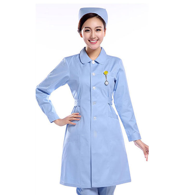 夏季护士服短袖圆领女白大褂长袖厚款工作制服药房美容院西服偏襟,淘宝优惠券,粉丝福利购,淘宝优惠卷