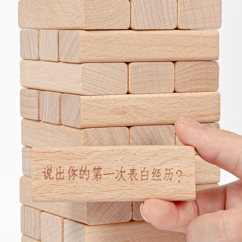 儿童叠叠乐叠叠高抽积木层层叠宝宝益智亲子互动木制玩具桌面游戏,淘宝优惠券,粉丝福利购,淘宝优惠卷