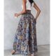 ເອີຣົບແລະອາເມລິກາ elastic waist ວ່າງຂາກ້ວາງ pants pants ຫາດຊາຍສໍາລັບແມ່ຍິງ