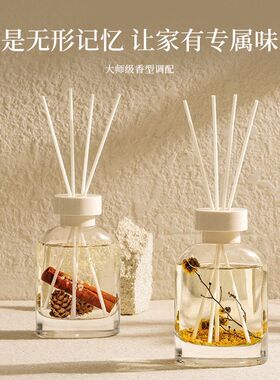 150ml透明水中花藤条香薰室内