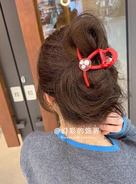 韩国东大门新款小号发夹抓夹气质