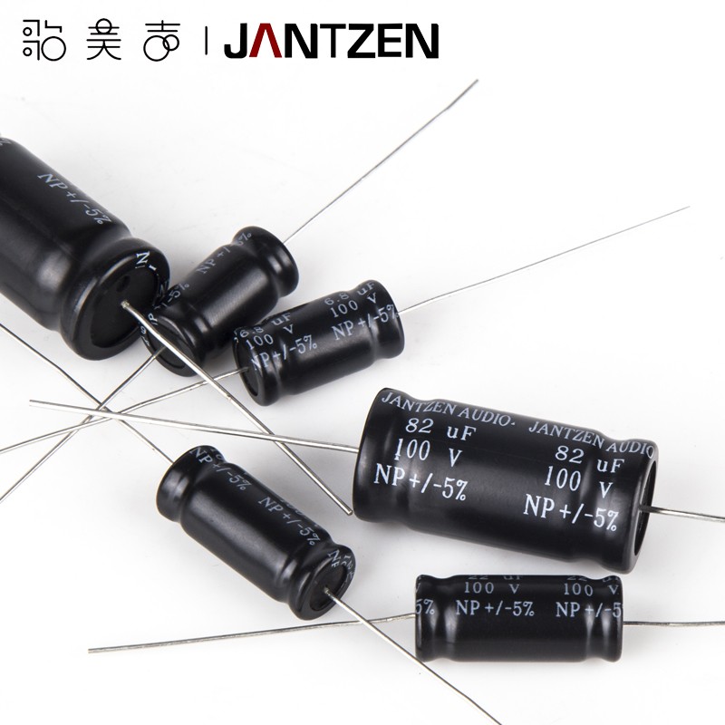 丹麦Jantzen EleCap轴向无极性铝壳电解发烧HiFi音响DIY分频电容-图1