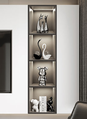 现代简约情侣天鹅摆件乔迁装饰品