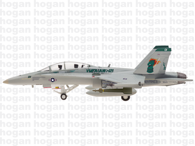 hogan HG5620 1/200 F-18 F18大黄蜂VMFA-12合金成品飞机模型摆件-图0