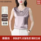 ແບບຈີນໃຫມ່ Hangzhou silk buckle vest suspender ແມ່ຍິງ summer ສູງ satin ຊັ້ນໃນແລະນອກ mulberry ເສື້ອໄຫມ