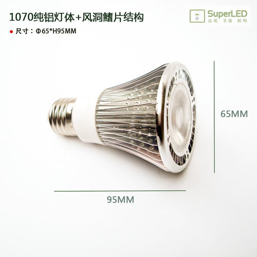 超高亮LED射灯7W12W高显Par20帕灯餐吊侧亮COB射灯可调光螺口灯泡 - 图2