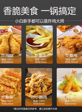 燃气油炸锅商用摆摊炸鸡炸串炸炉