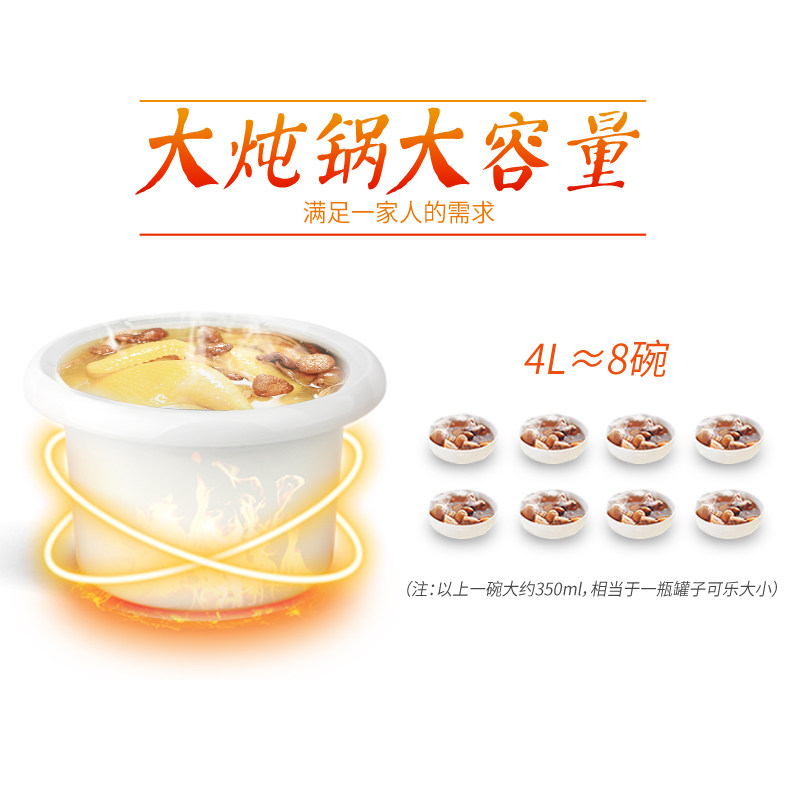 tonze /天际dgd40-40cwd电煲汤锅 天际电炖/煮粥锅/文火炉