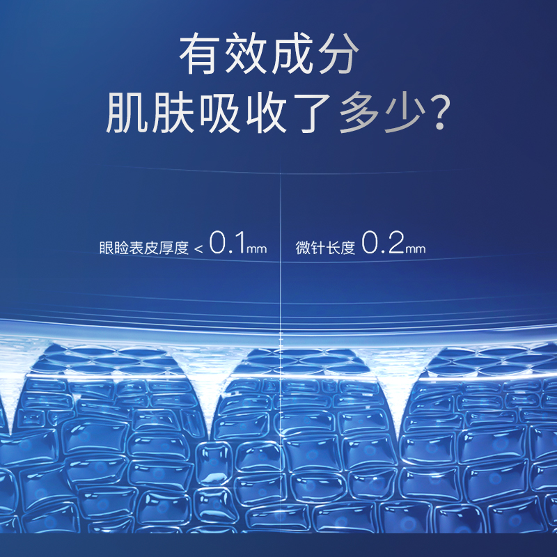 【2600晶】进口克奥妮斯玻尿酸可溶微晶眼膜贴紧致保湿淡纹5对-图2