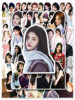 Ju Jingyi celebrity peripheral ledger material stickers