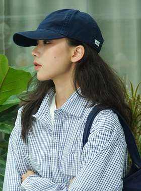 日系夏季防晒可调显脸小鸭舌帽
