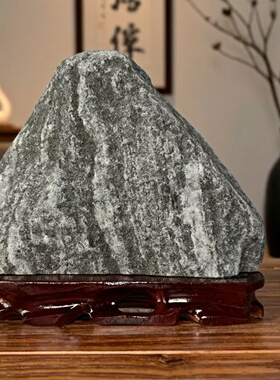 真山石靠山石敢当镇宅室内外摆件