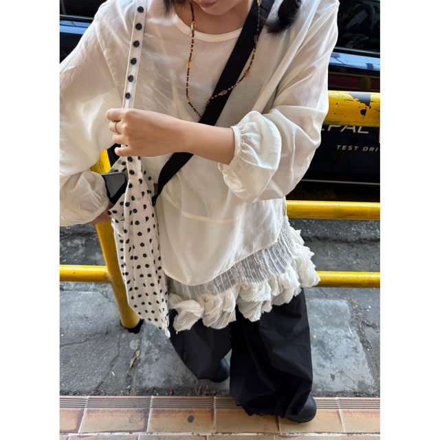 Niche cousin 2026 spring super easy to wear versatility loose casual trousers and bloomers for women