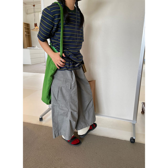 Niche Cousin Retro Green Cloth Belt Bag, Super Practical ແລະ Super Pack