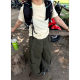 ໂສ້ງຂາຍາວ, ໂສ້ງຢີ່ປຸ່ນ, ໂສ້ງມີດລ້າງດ້ວຍດິນຊາຍແບບ retro ສໍາລັບແມ່ຍິງ, ສູງ, ວ່າງ, ຊື່, ກະທັດຮັດ, ຫລາກຫລາຍແລະທຸກທໍລະມານ