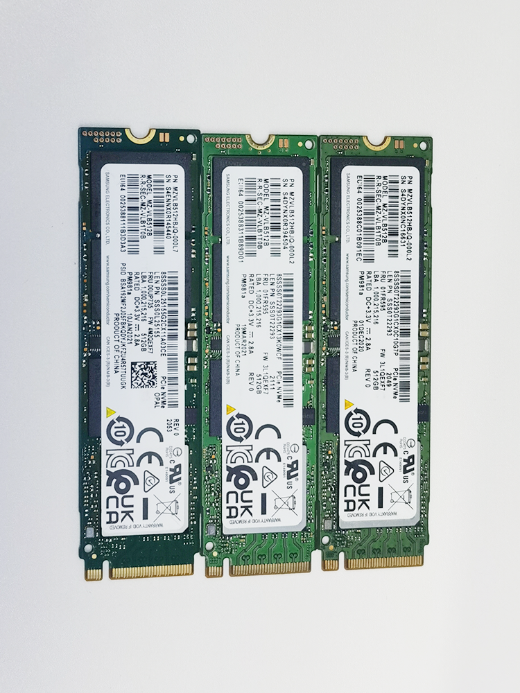 三星PM981A 256G 512G 1T 2T M.2 PCIE3x4  SSD固态硬盘 - 图2