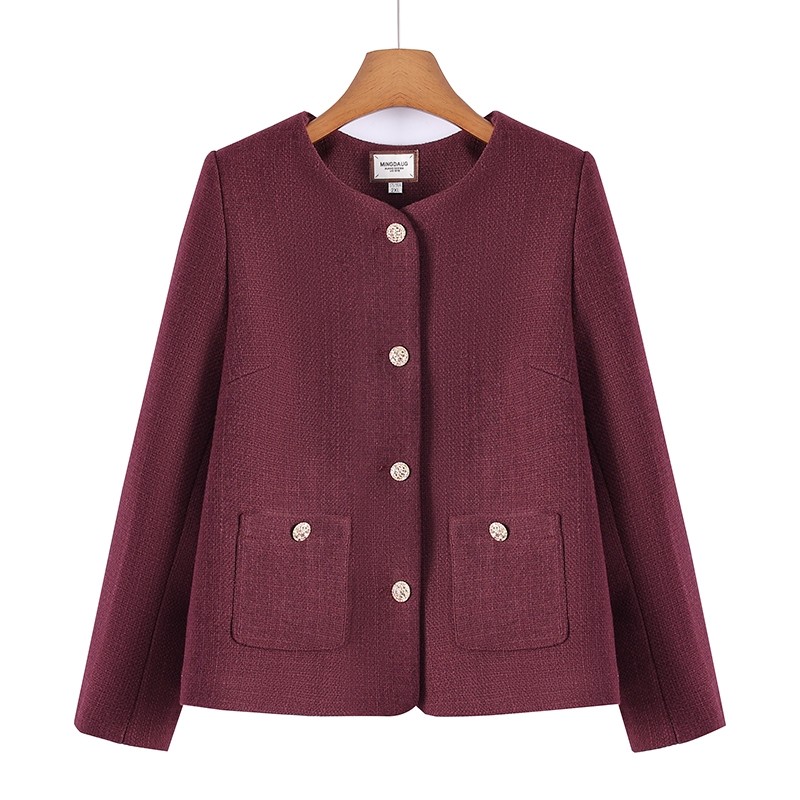 小香风短款时尚外套2025新款春秋洋气气质妈妈高档喜婆婆婚宴上衣,淘宝优惠券,粉丝福利购,淘宝优惠卷