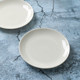 Underglaze colored dish, a shallow dish that is easy to use for home