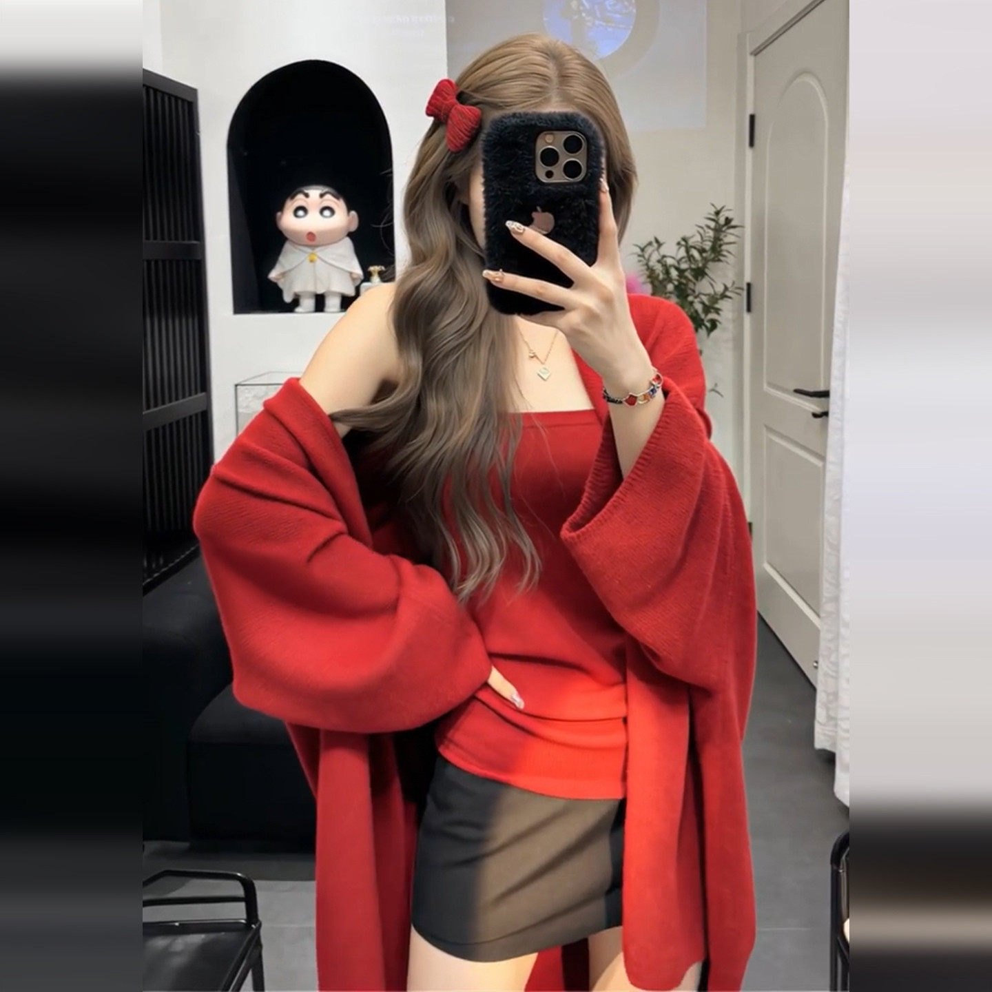 大码胖mm韩系休闲针织开衫上衣套装女春季修身显瘦抹胸背心两件套,淘宝优惠券,粉丝福利购,淘宝优惠卷