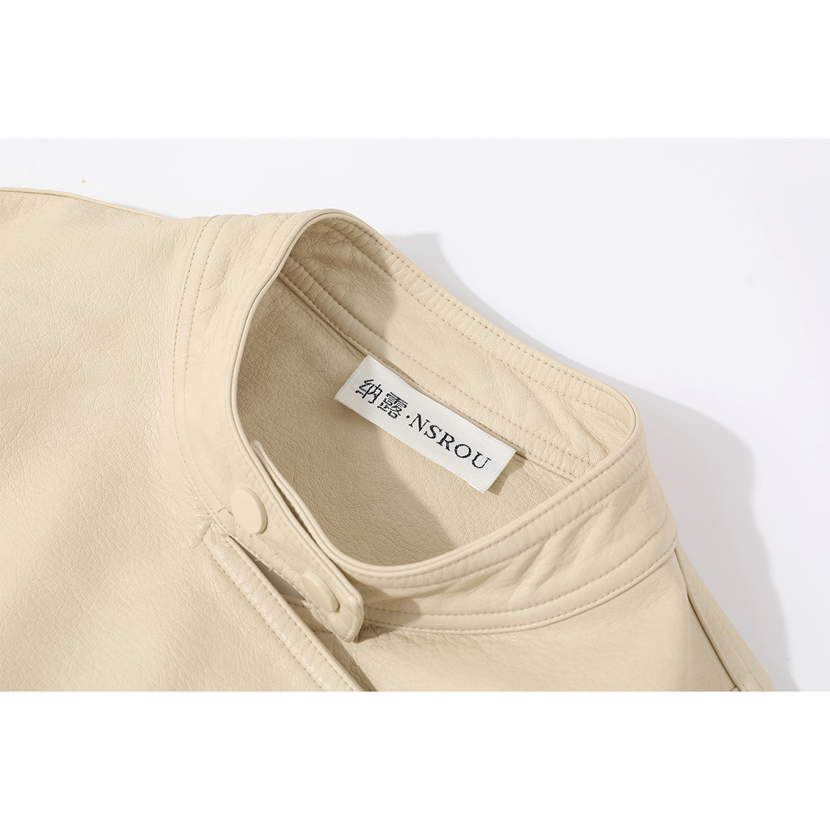 大码胖mm韩版设计感立领机车皮衣外套女秋季新款气质百搭夹克上衣,淘宝优惠券,粉丝福利购,淘宝优惠卷