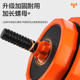 Household rubberized dumbbells multi-functional men's fitness equipment adjustable barbell kettlebell detachable dumbbell set