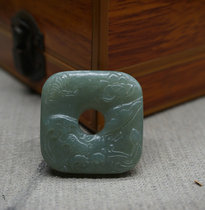 And Tian Yuqing white jade pendant from year to year with Yupei double sided and jade pendant jade pendant jade pendant jade pendant