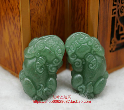 天然正品东陵玉貔貅吊坠女 本命年情侣挂坠 男士项链正品 - 图0