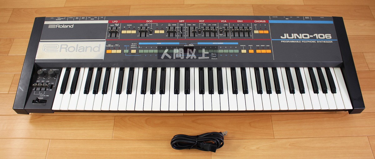 罗兰106中古二手经典合成器roland juno-106 - 图0