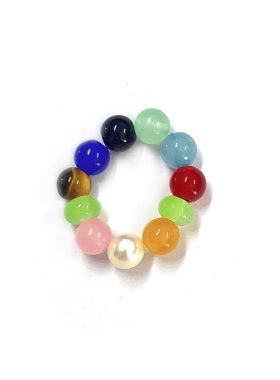 轻奢多巴胺爱心吊坠项链希腊小众时髦街拍锁骨链淡水珍珠戒指手链