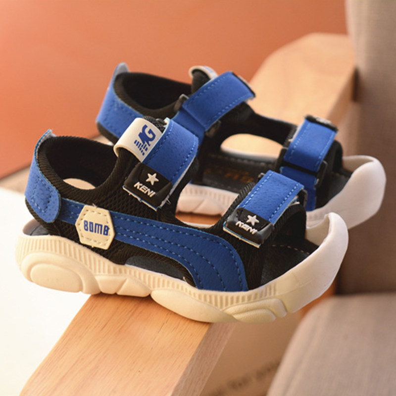 宝宝鞋子1-3岁夏季儿童包头凉鞋婴儿鞋0-2男女童小童软底不掉鞋一,淘宝优惠券,粉丝福利购,淘宝优惠卷