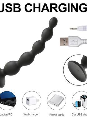 Male Sex Butt Anal Plug Vibrator Prostate Massager Silicone