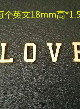 铜之梦小摆件英文字母摄影道具