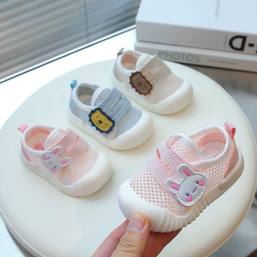 Обувь для девочек для раннего возраста, летние сандалии, детские нескользящие туфли, мягкая подошва, 3 лет