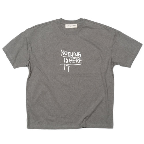 nothing.cn/超宽松重磅230克厚圆领全棉短袖T/