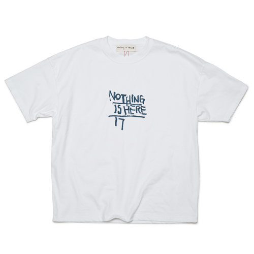 nothing.cn/超宽松重磅230克厚圆领全棉短袖T/