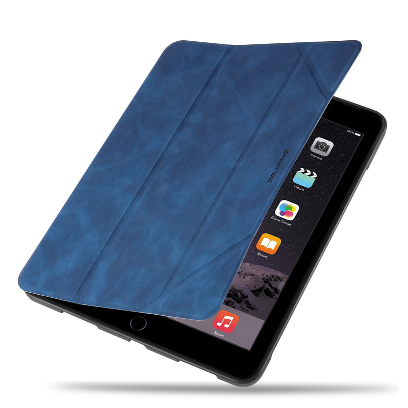 适用于Apple iPad 9.7 Pen Slot Smart Cover iPad5/6 air2 case-图0