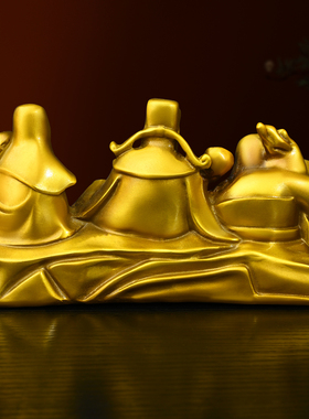 黄铜中式家居办公室客厅