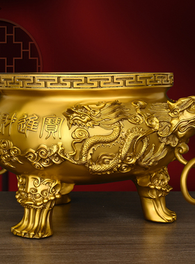 黄铜中式客厅书房玄关