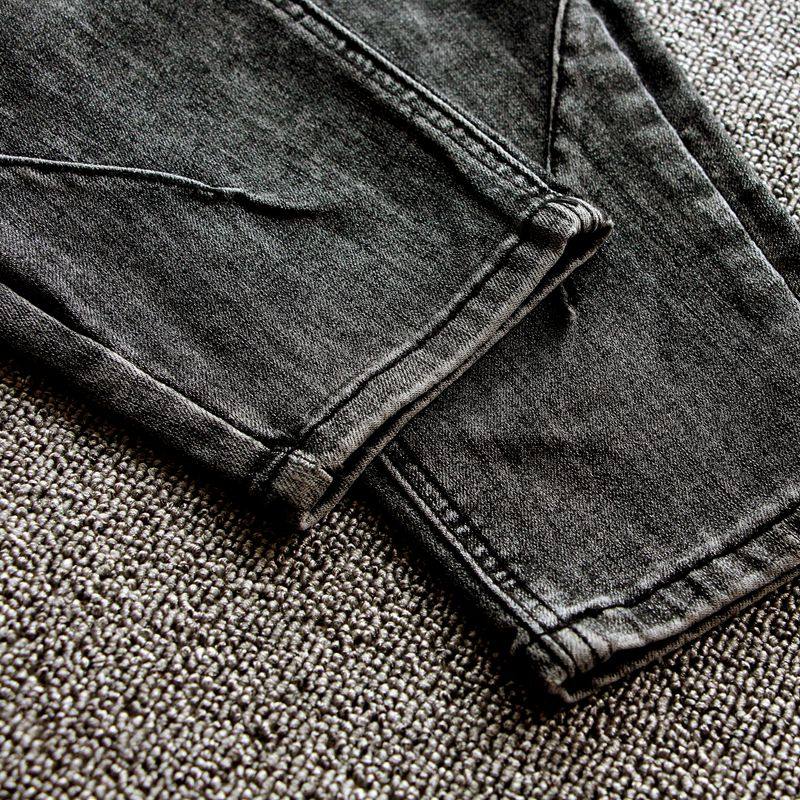 松紧腰牛仔裤女哈伦裤宽松大码胖妹妹显瘦弹力黑色高腰老爹裤新款,淘宝优惠券,粉丝福利购,淘宝优惠卷