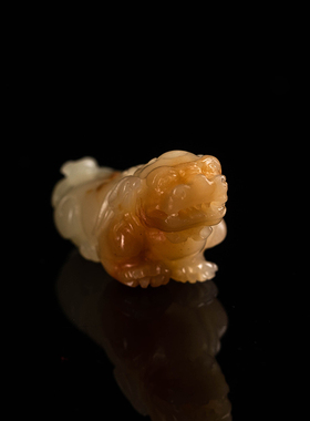 大善堂孤品寿山石貔貅吊坠项链