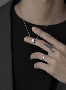 简约百搭笑脸情侣项链