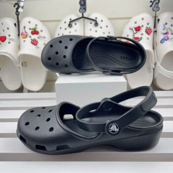 ເກີບຜູ້ຍິງໃນລະດູຮ້ອນ Karin Floral Kroger Outdoor Lightweight Beach Crocs Flat Sandals Slippers Women 202494