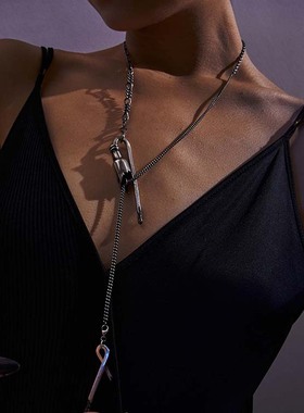 T.MAJOR纯银项链重工做旧