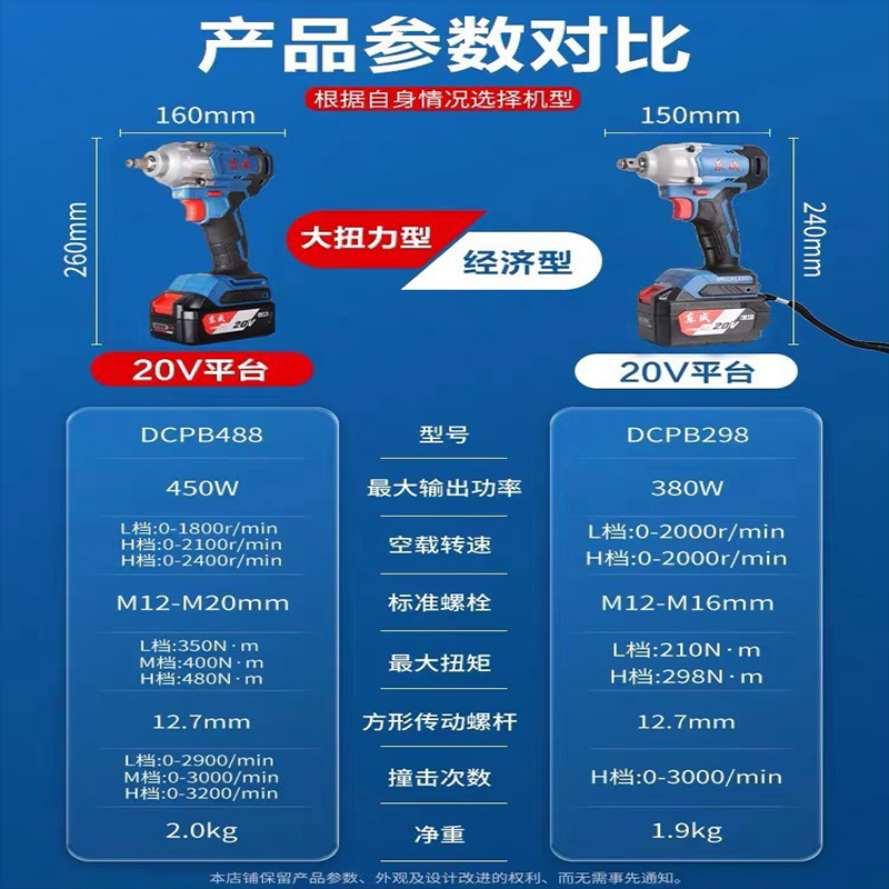 东成无刷电动扳手大扭力轮胎汽修工具锂电风炮东城充电冲击电板子