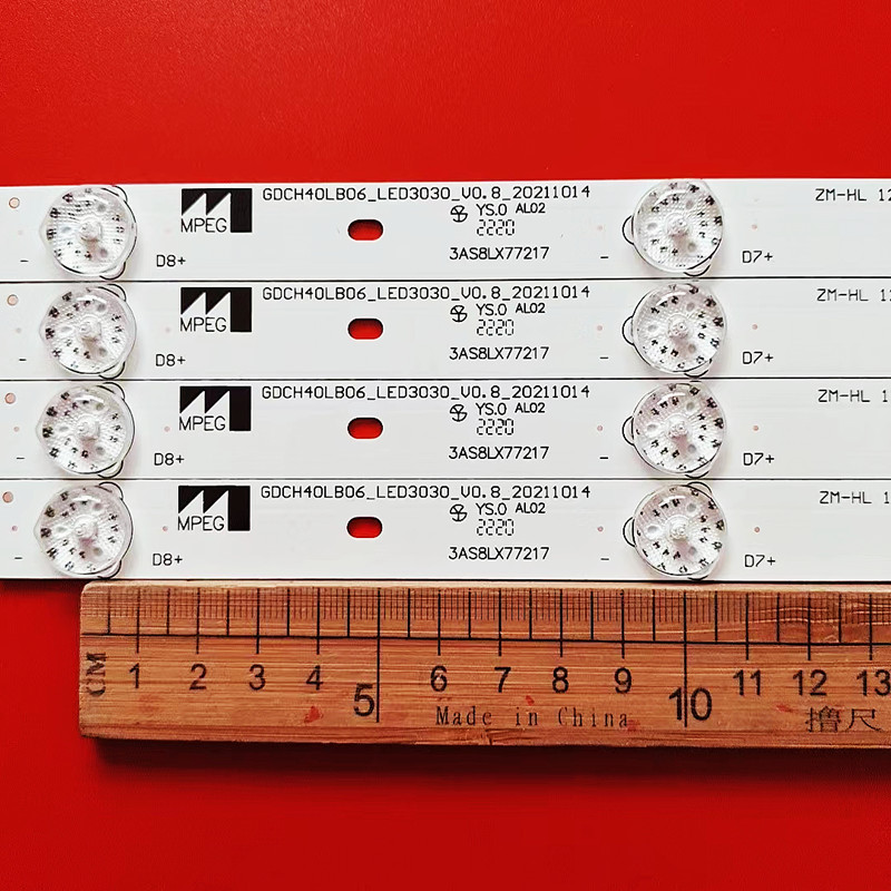 适用长虹40S1灯条GDCH40LB06_LED3030_V0.8 LB-C400F14-E6-C-G1-Z - 图3