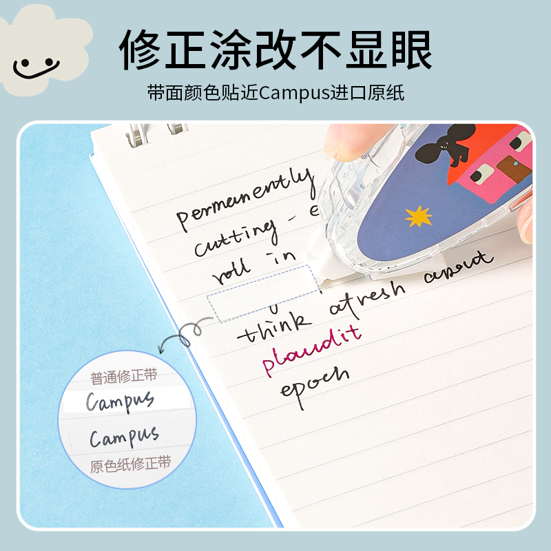 KOKUYO TYAKASHA Takasha co-branded correction tape