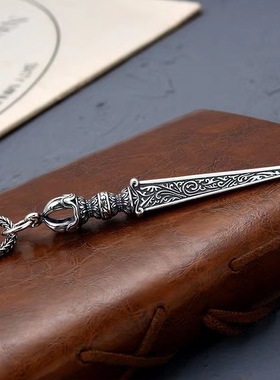 【古法铸造工艺！】金刚杵降魔杵吊坠 平安护身符 古风国风挂坠