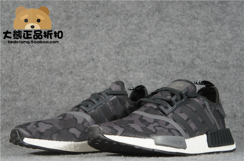 Adidas/三叶草正品NMD R1R2跑步鞋DB3586 CQ2413 CQ2402 B37648-图1